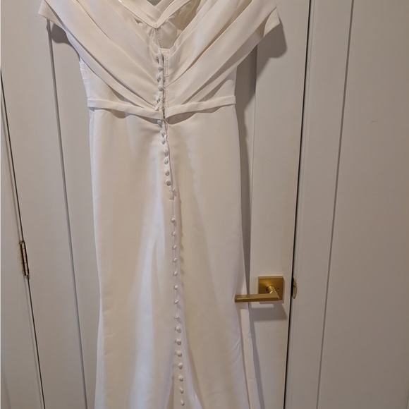 Wedding Dress (US Size 8 ) Madison James MJ850 - Picture 10 of 15